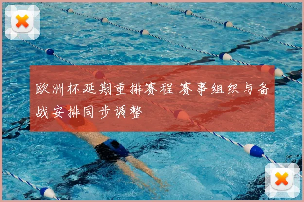 欧洲杯延期重排赛程 赛事组织与备战安排同步调整